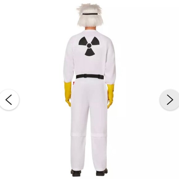 Doc Brown - Back to the Future - Cosplay Costume Spirit Halloween NEW - Picture 4 of 8